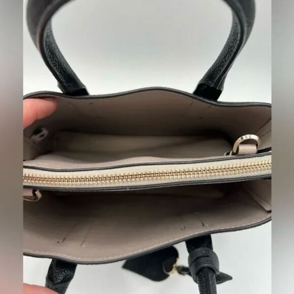 Kate Spade Margaux Mini Handbag Crossbody - Black/Taupe. - Picture 5 of 6